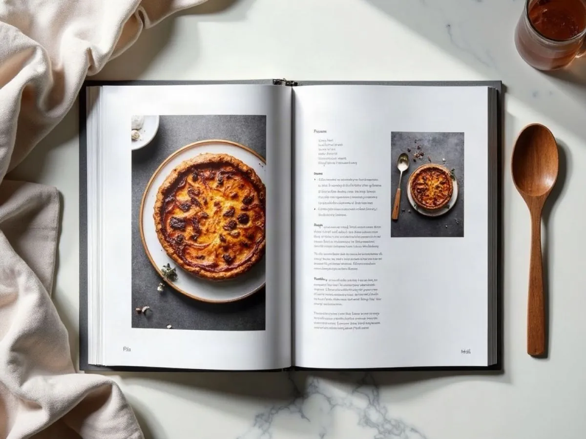 An open spread