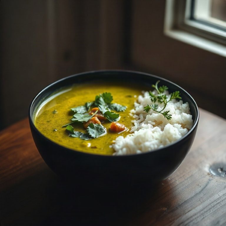 Weeknight red lentil curry