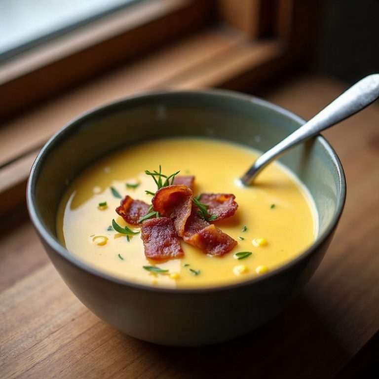 Corn chowder, late summer