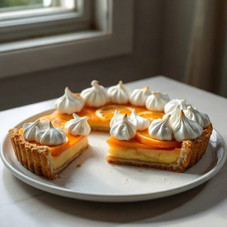 Brown butter apple tart