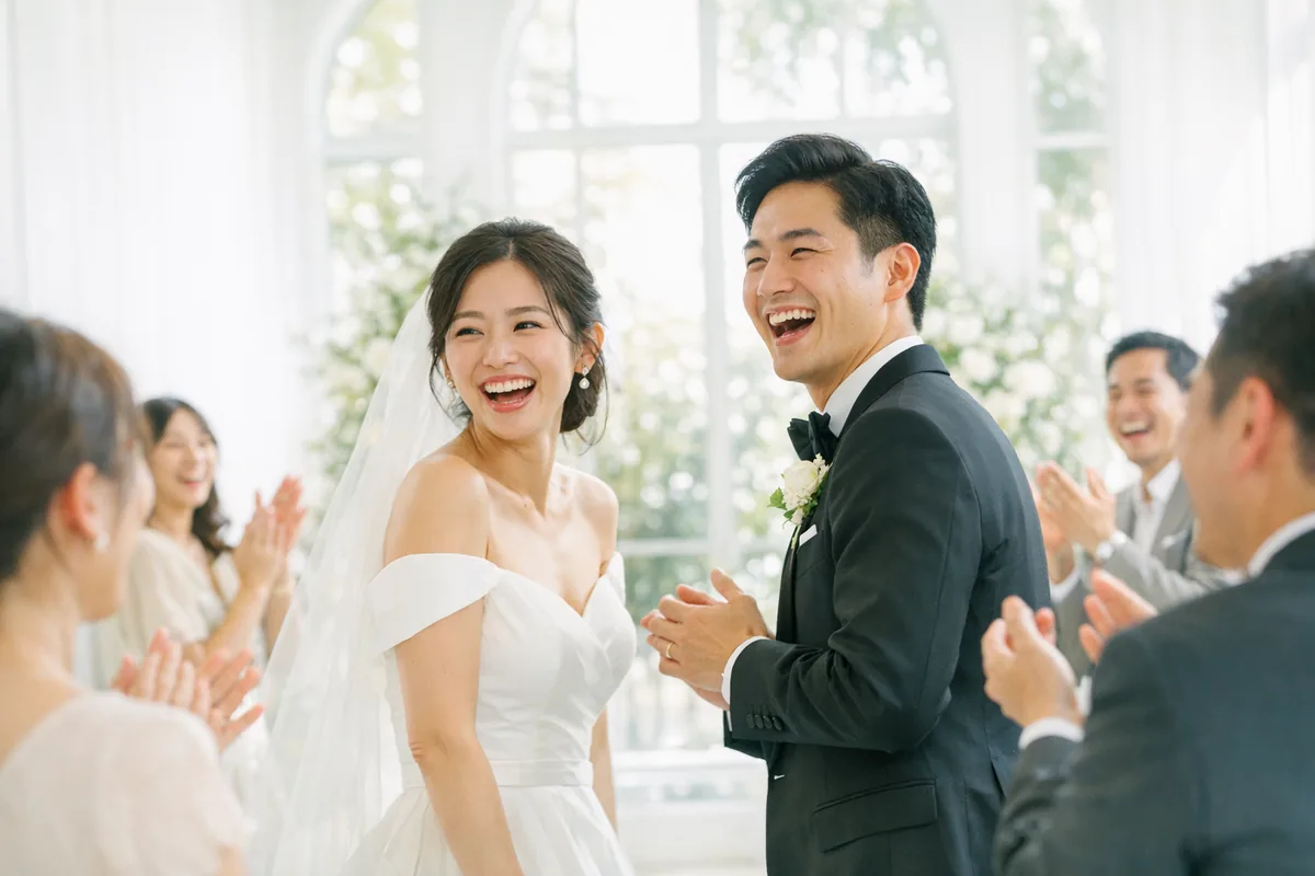 The moment the vows end