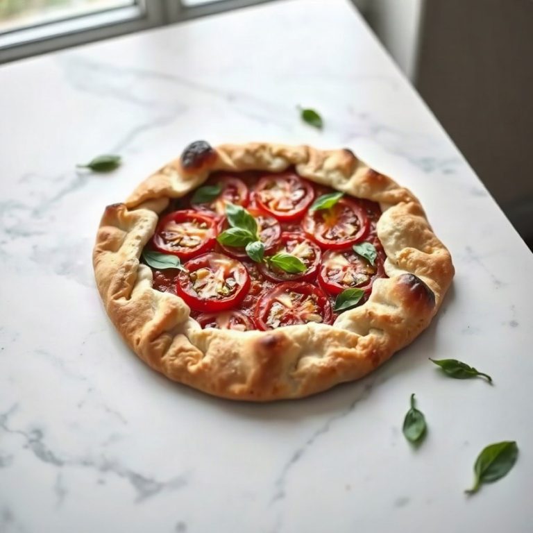 Charred tomato galette