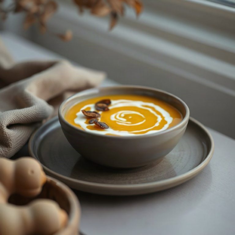 Roasted squash soup