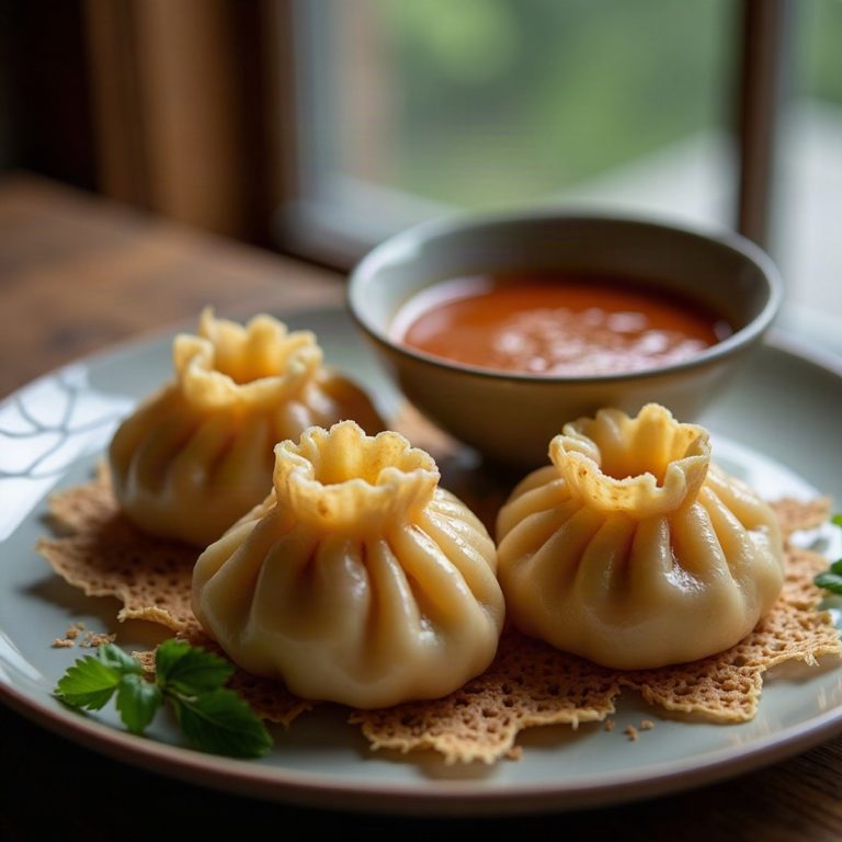 Pan-fried dumplings, crisp bottoms