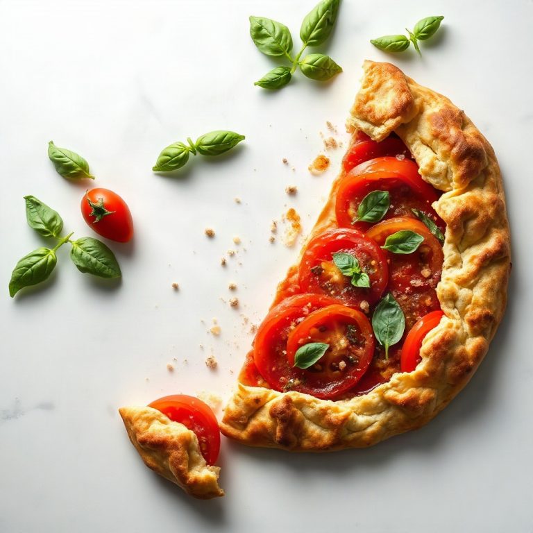Charred tomato galette