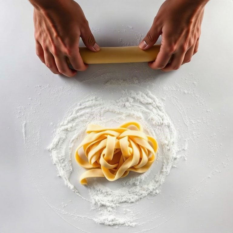 Hand-rolled pappardelle